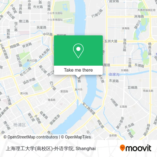 上海理工大学(南校区)-外语学院 map