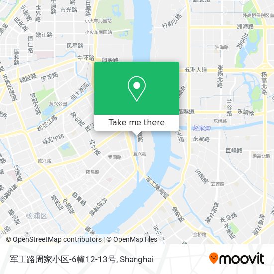 军工路周家小区-6幢12-13号 map