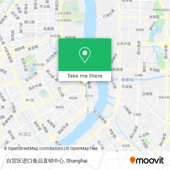 自贸区进口食品直销中心 map