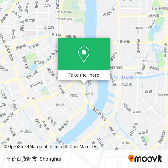 平价百货超市 map