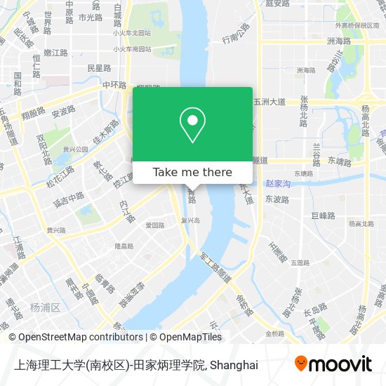 上海理工大学(南校区)-田家炳理学院 map