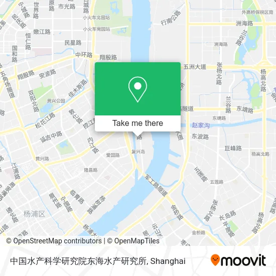 中国水产科学研究院东海水产研究所 map