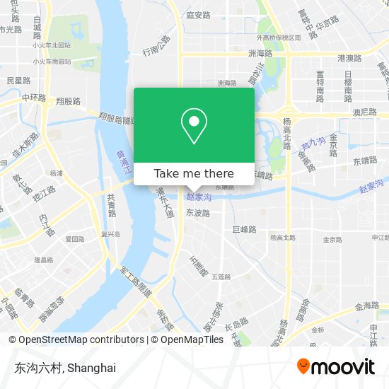 东沟六村 map