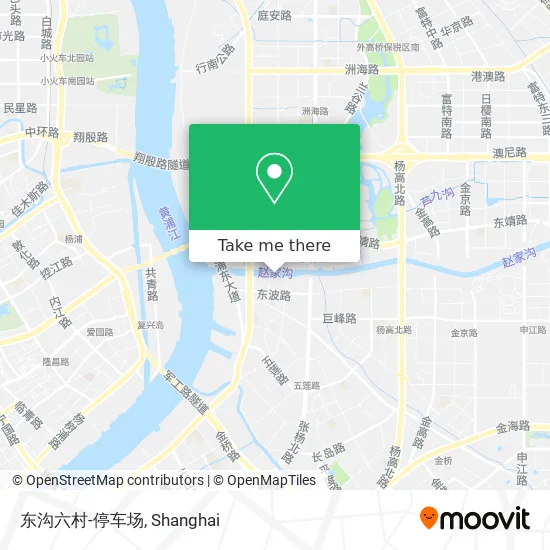 东沟六村-停车场 map