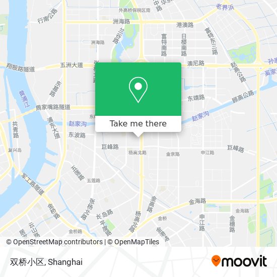 双桥小区 map