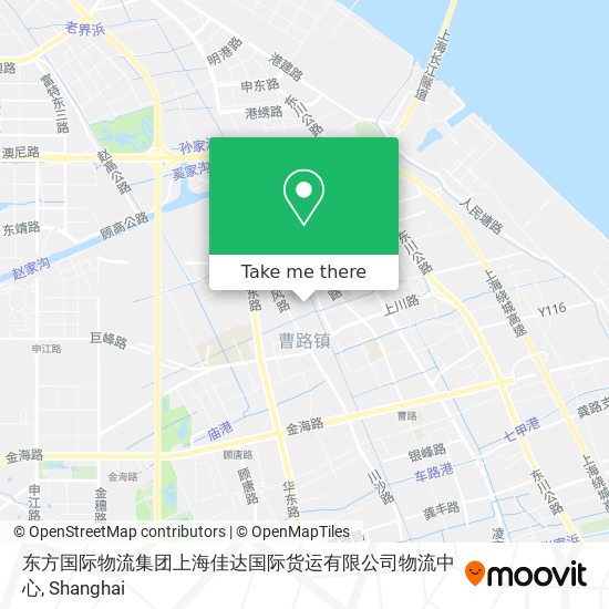 东方国际物流集团上海佳达国际货运有限公司物流中心 map