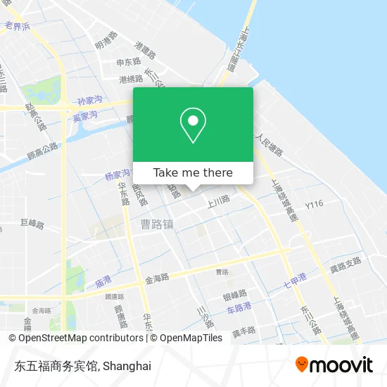 东五福商务宾馆 map