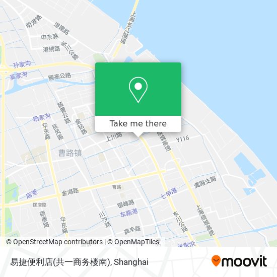 易捷便利店(共一商务楼南) map