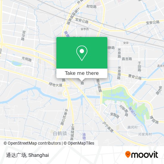 通达广场 map