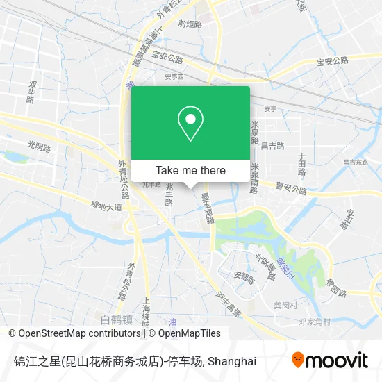 锦江之星(昆山花桥商务城店)-停车场 map