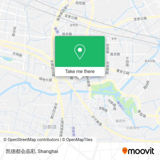 凯德都会晶彩 map