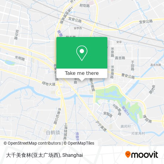 大千美食林(亚太广场西) map