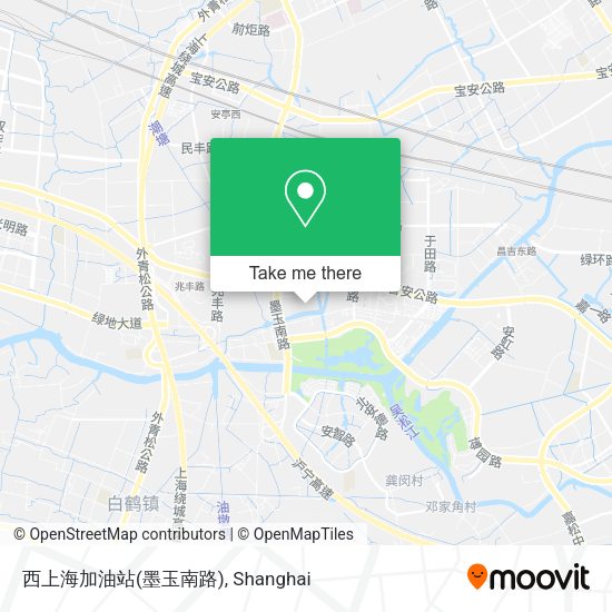西上海加油站(墨玉南路) map