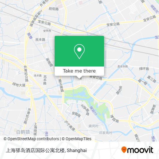 上海驿岛酒店国际公寓北楼 map