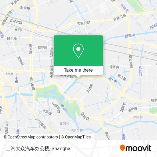 上汽大众汽车办公楼 map
