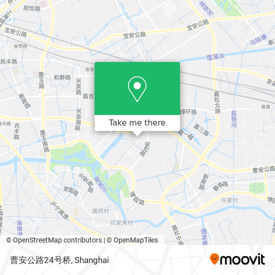 曹安公路24号桥 map