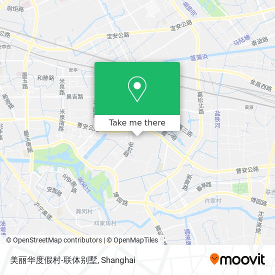 美丽华度假村-联体别墅 map