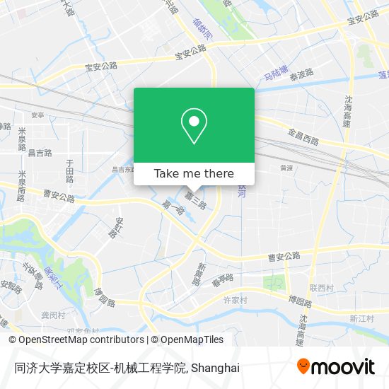 同济大学嘉定校区-机械工程学院 map