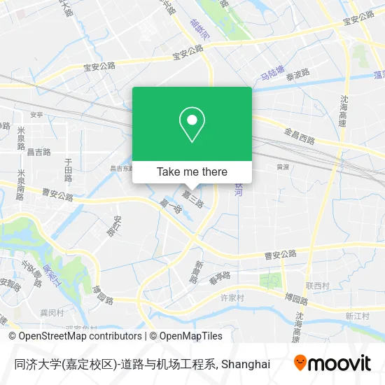 同济大学(嘉定校区)-道路与机场工程系 map