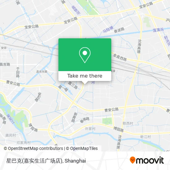 星巴克(嘉实生活广场店) map
