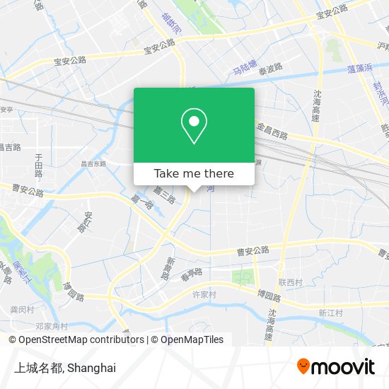 上城名都 map