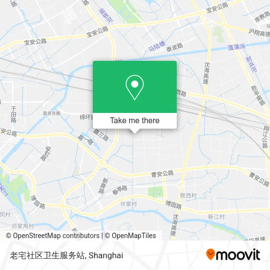 老宅社区卫生服务站 map