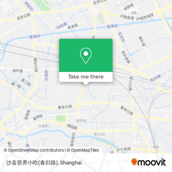 沙县营养小吃(春归路) map
