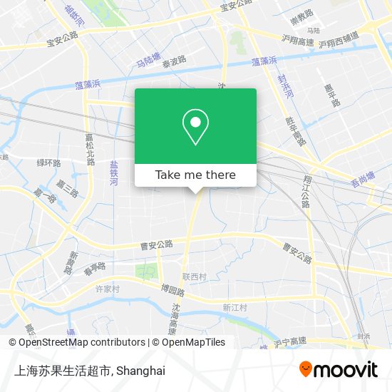 上海苏果生活超市 map