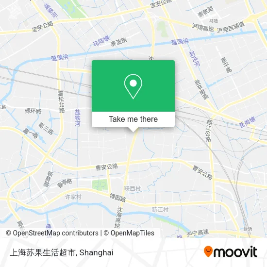 上海苏果生活超市 map