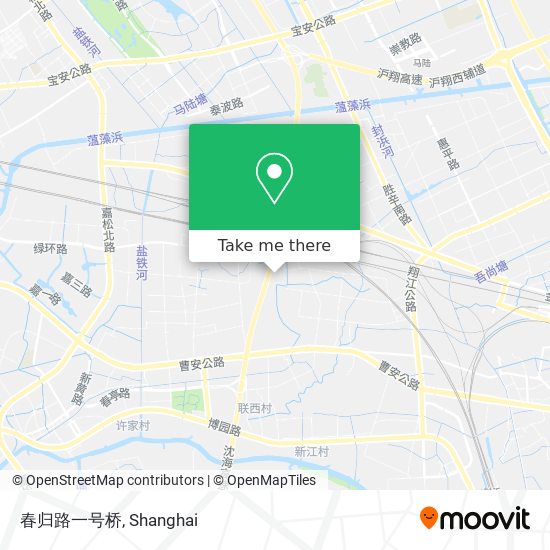 春归路一号桥 map
