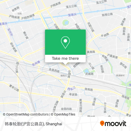 韩泰轮胎(沪宜公路店) map