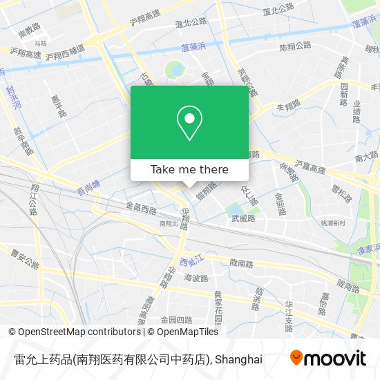 雷允上药品(南翔医药有限公司中药店) map