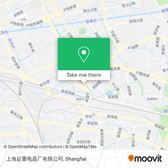 上海起重电器厂有限公司 map