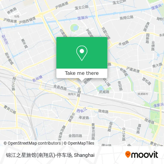 锦江之星旅馆(南翔店)-停车场 map