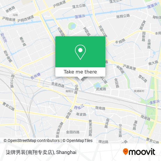 柒牌男装(南翔专卖店) map