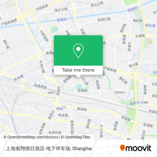 上海南翔假日酒店-地下停车场 map