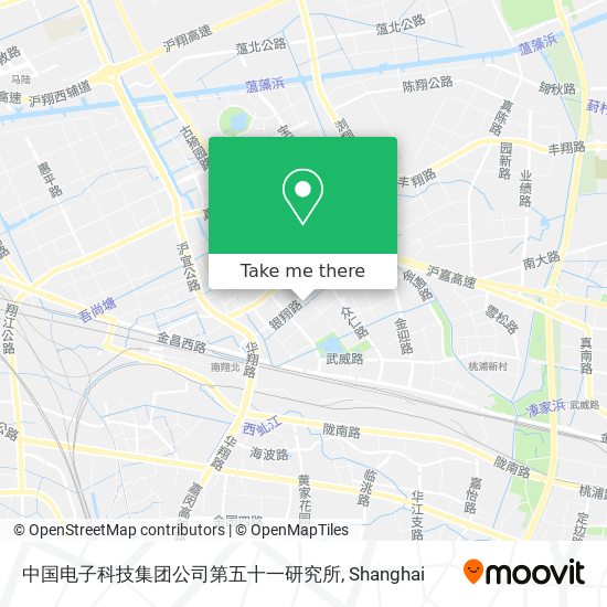 中国电子科技集团公司第五十一研究所 map