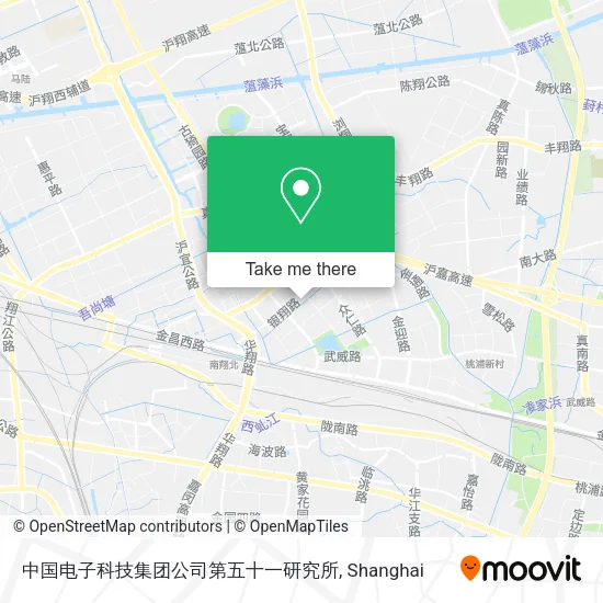 中国电子科技集团公司第五十一研究所 map