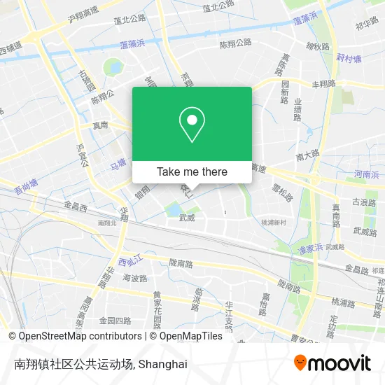 南翔镇社区公共运动场 map