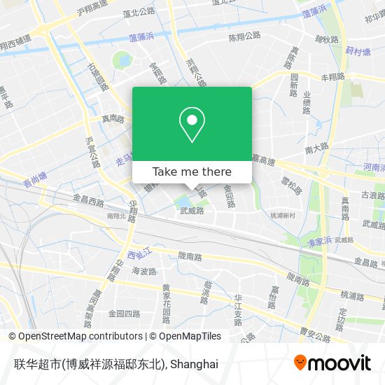 联华超市(博威祥源福邸东北) map