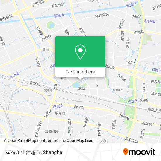 家得乐生活超市 map