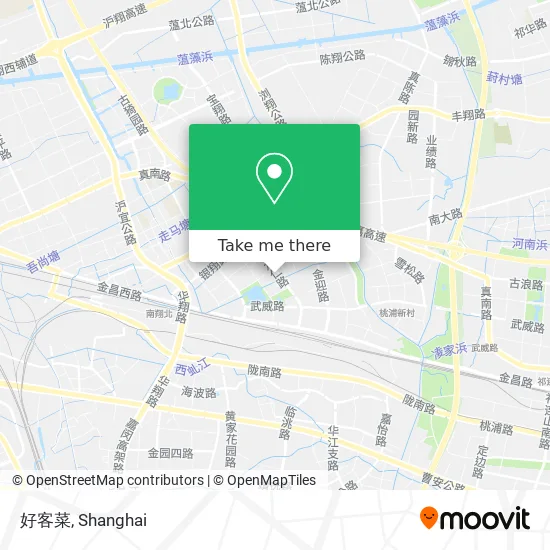 好客菜 map