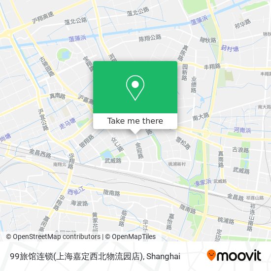 99旅馆连锁(上海嘉定西北物流园店) map