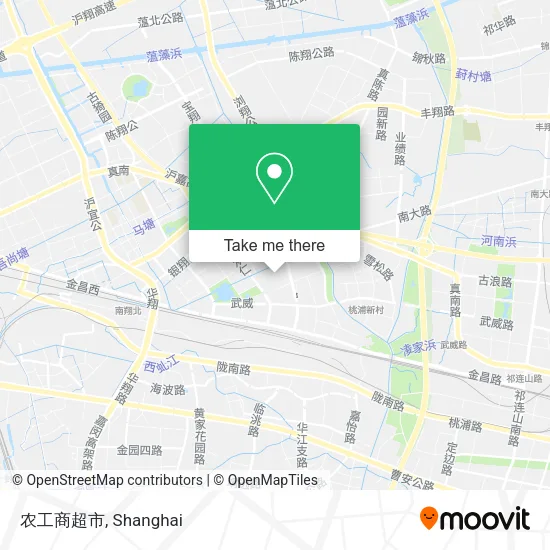 农工商超市 map