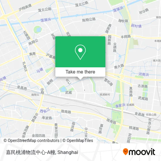 嘉民桃浦物流中心-A幢 map