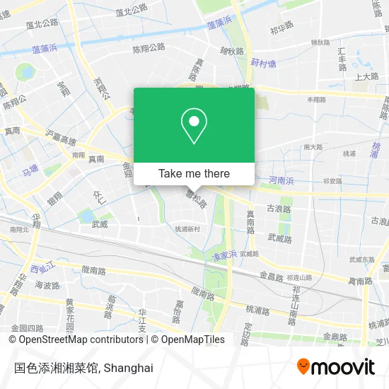 国色添湘湘菜馆 map