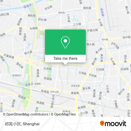 祁苑小区 map