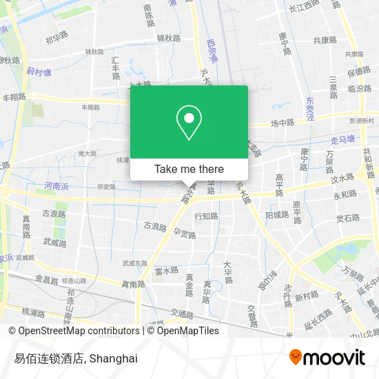 易佰连锁酒店 map