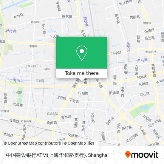 中国建设银行ATM(上海华和路支行) map