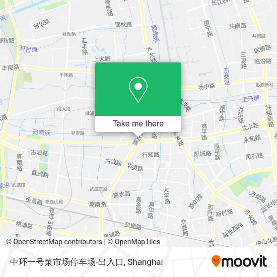中环一号菜市场停车场-出入口 map
